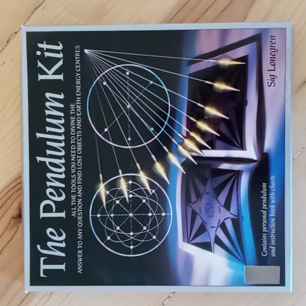 The Pendulum Kit. With specially designed beginner's brass pendulum.